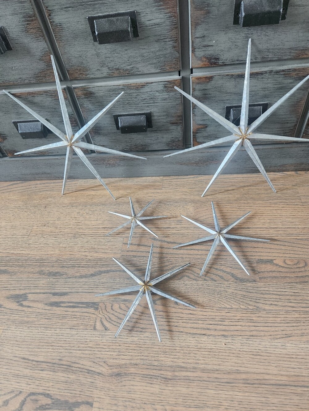 Galvanized Star Set
